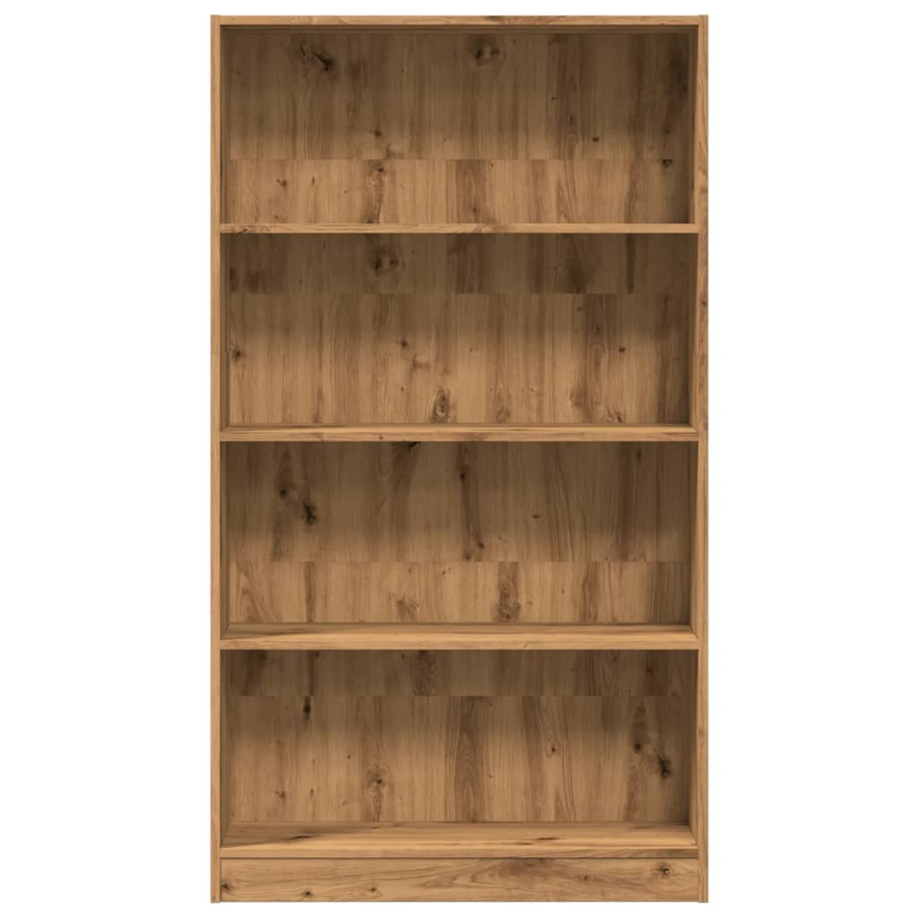 Bookshelf Artisan Oak 80x24x143 cm Wood Material