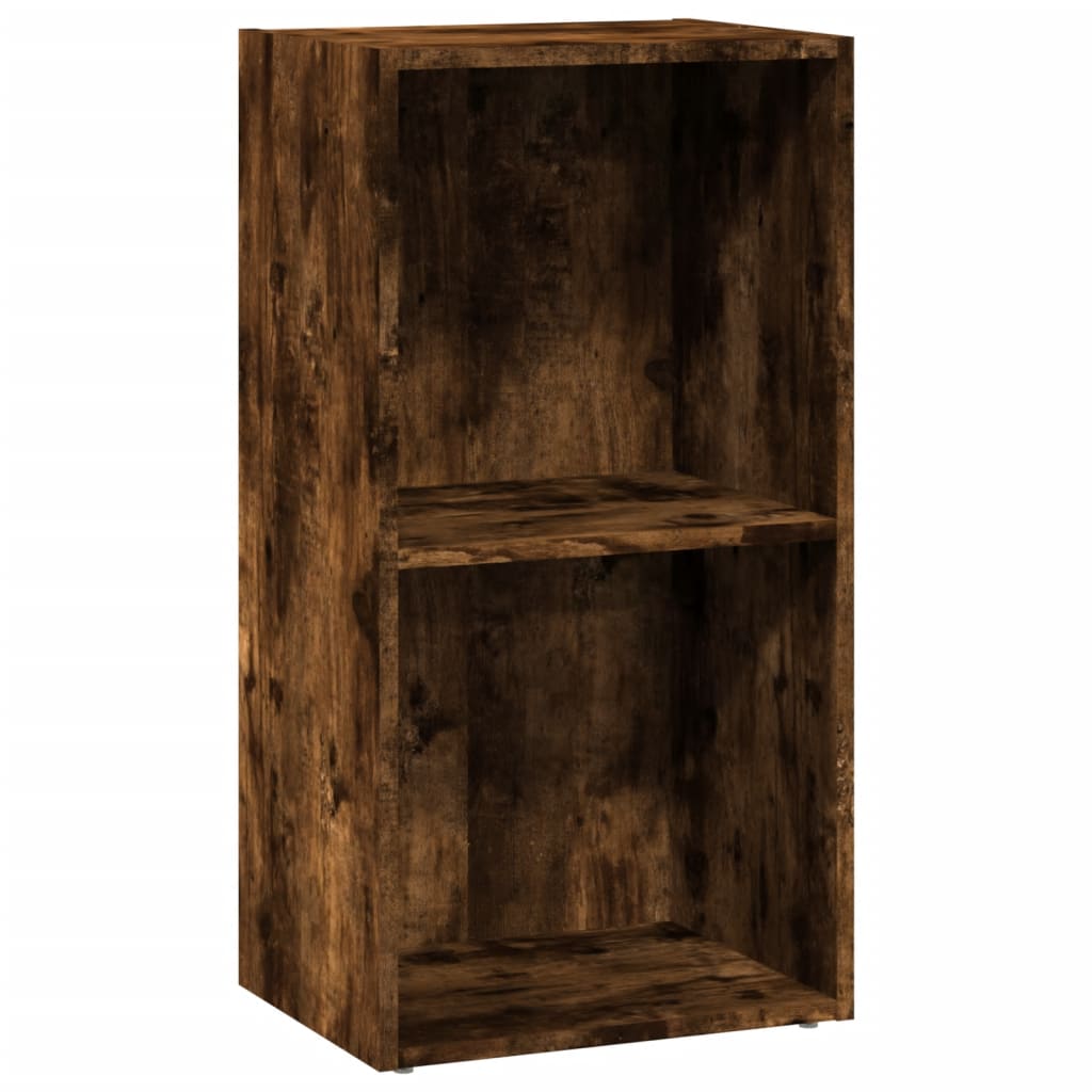 Bookshelf Smoked Oak 40x30x77 cm Wood Material