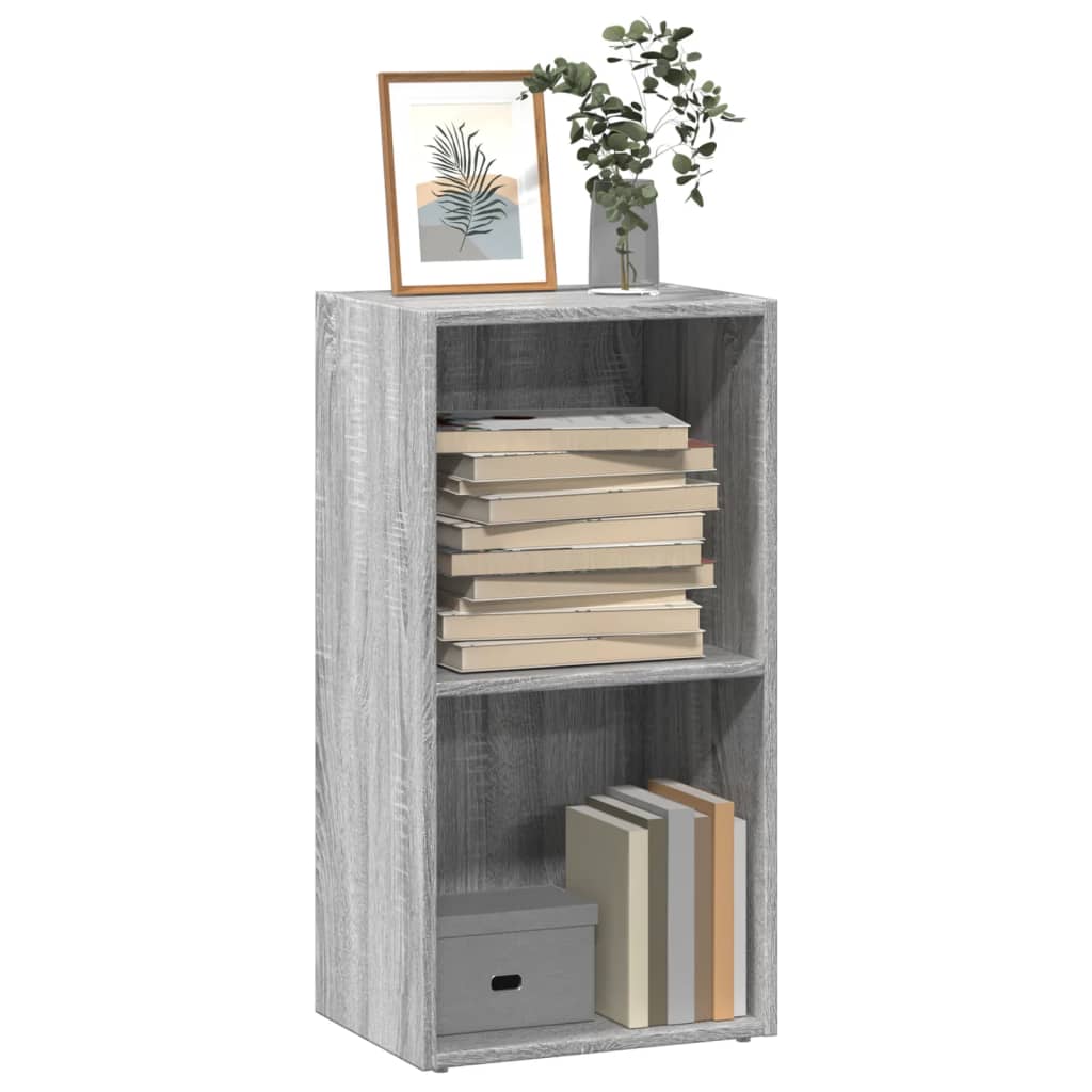 Bookshelf Gray Sonoma 40x30x77 cm Wood Material