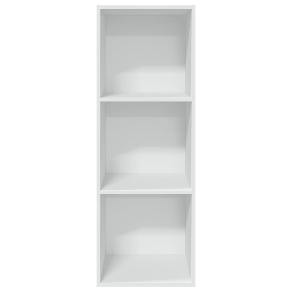 Bookshelf White 40x30x114 cm Wood Material