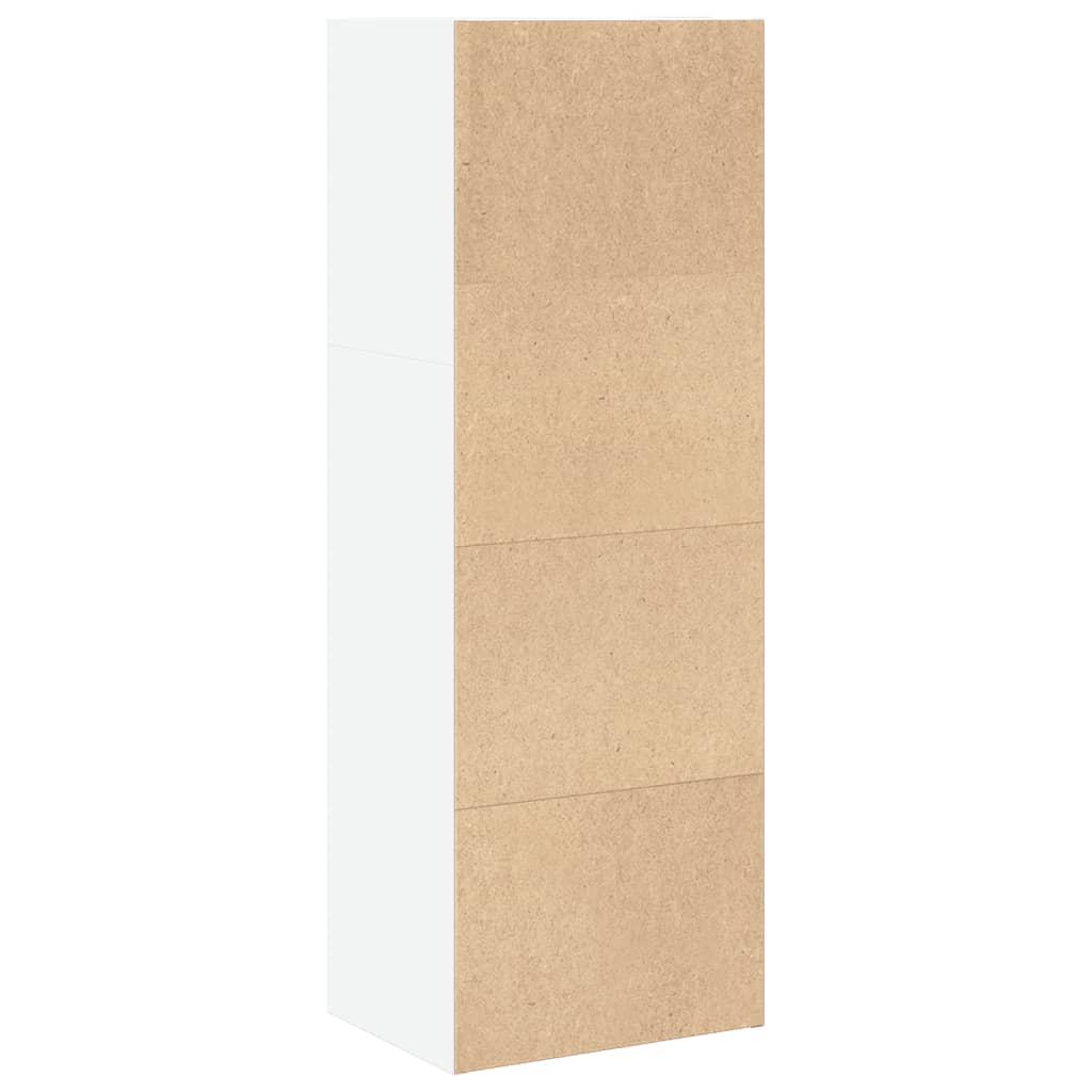 Bookshelf White 40x30x114 cm Wood Material