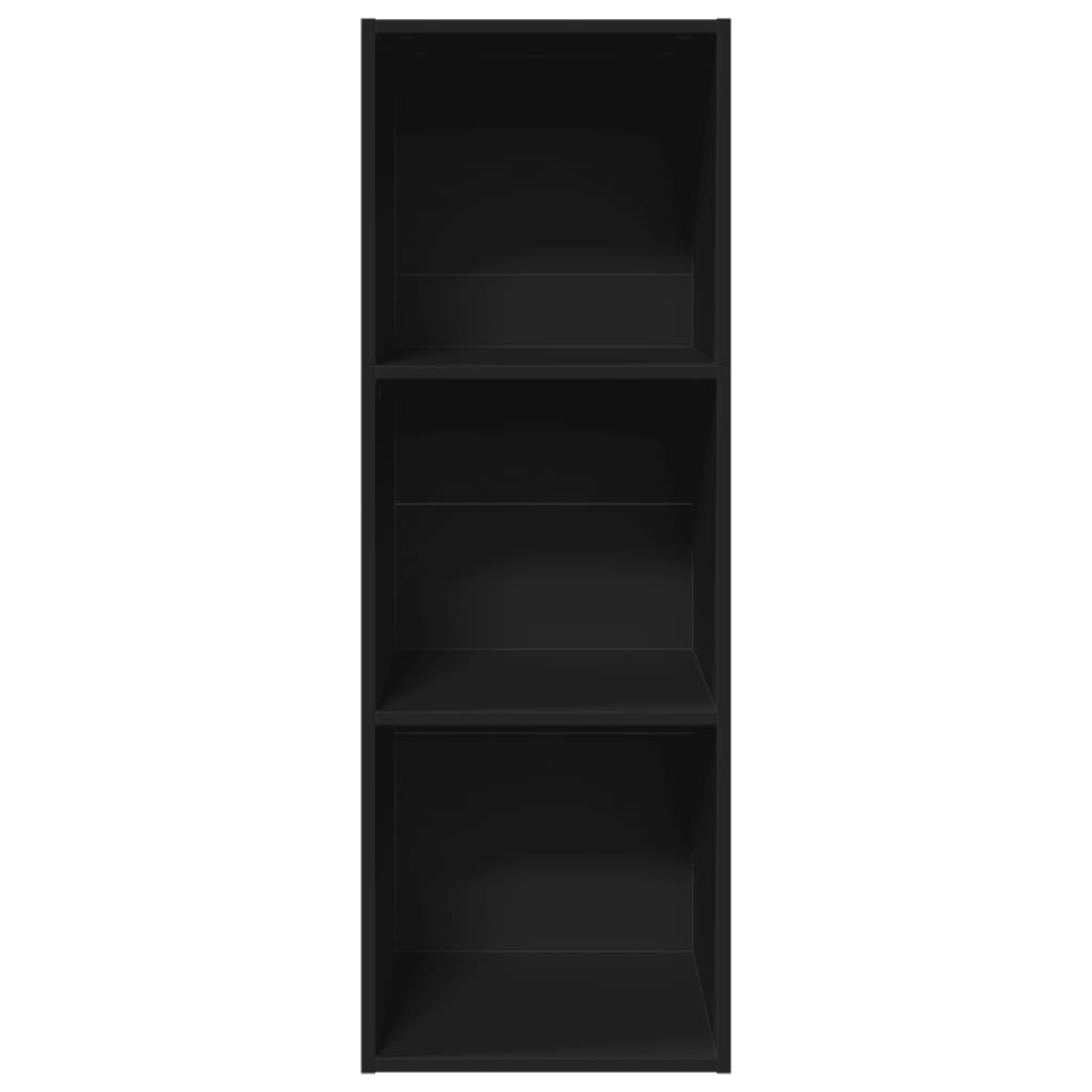 Bookshelf Black 40x30x114 cm Wood Material