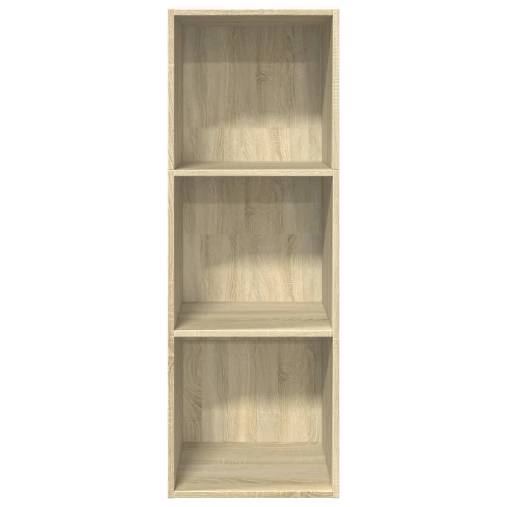 Bücherregal Sonoma-Eiche 40x30x114 cm Holzwerkstoff