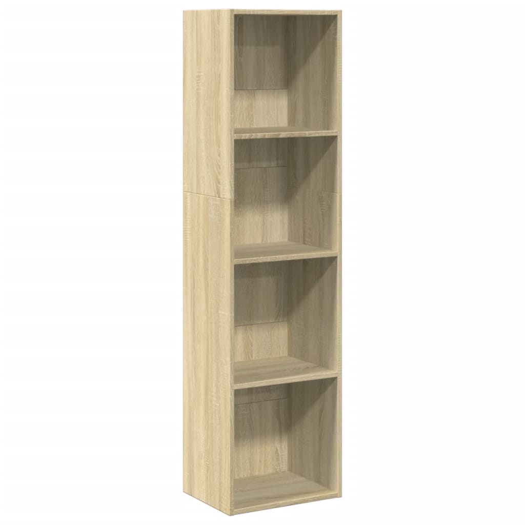 Bookshelf Sonoma Oak 40x30x152 cm Wood Material