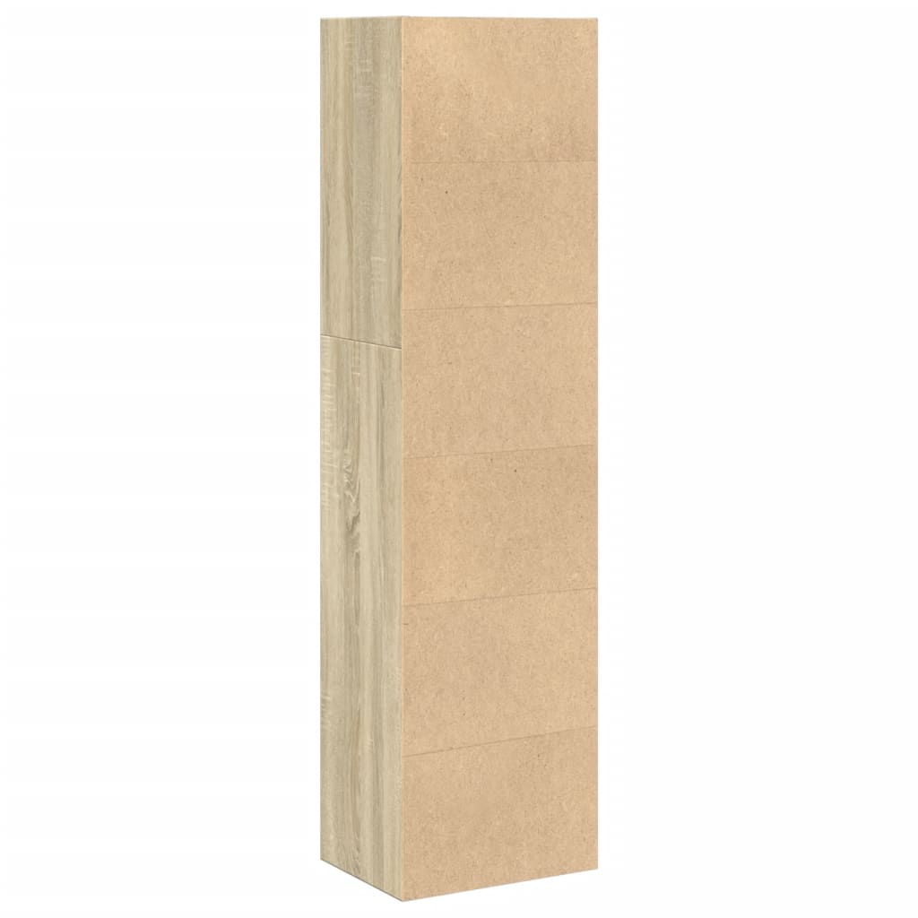 Bookshelf Sonoma Oak 40x30x152 cm Wood Material