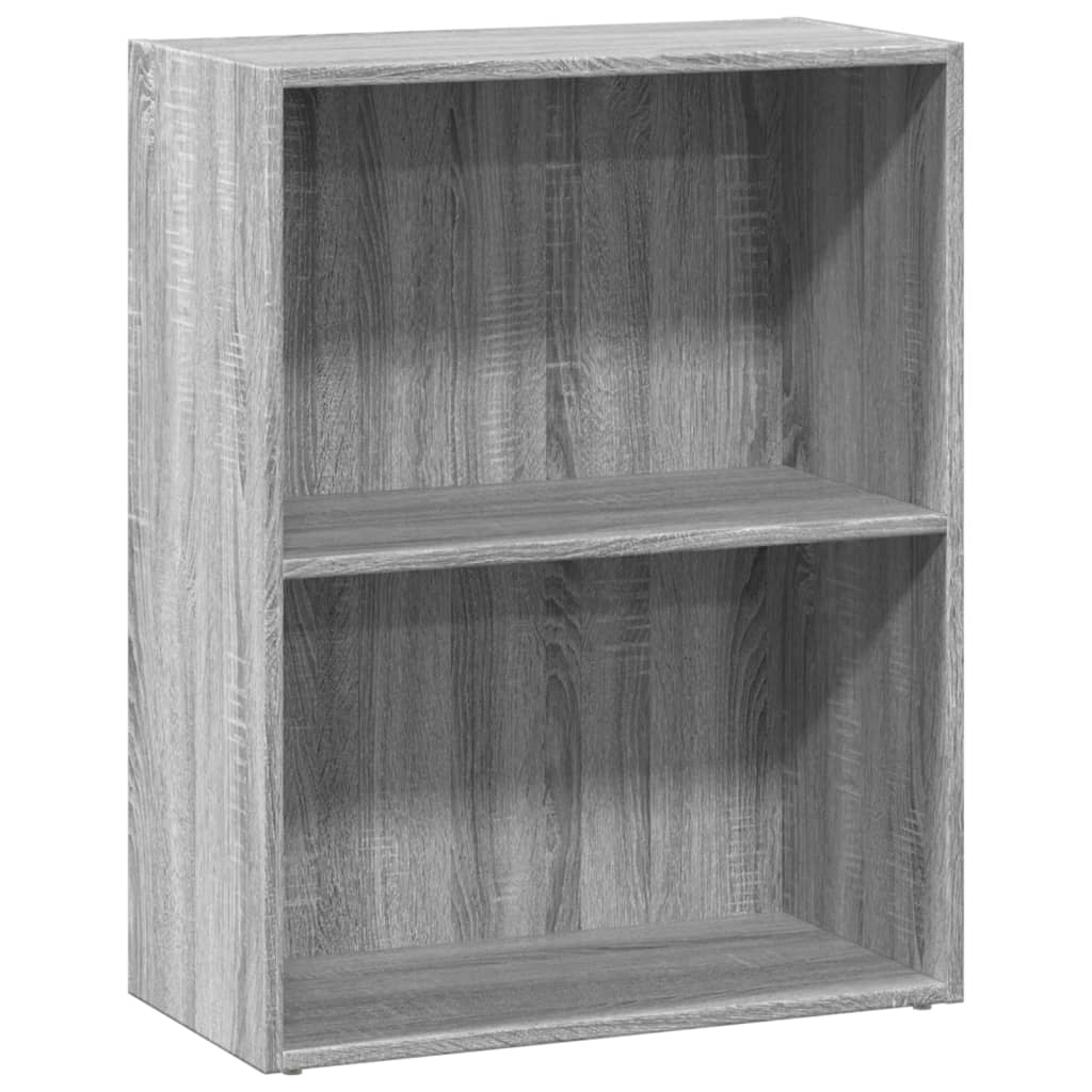 Bookshelf Gray Sonoma 60x30x77 cm Wood Material