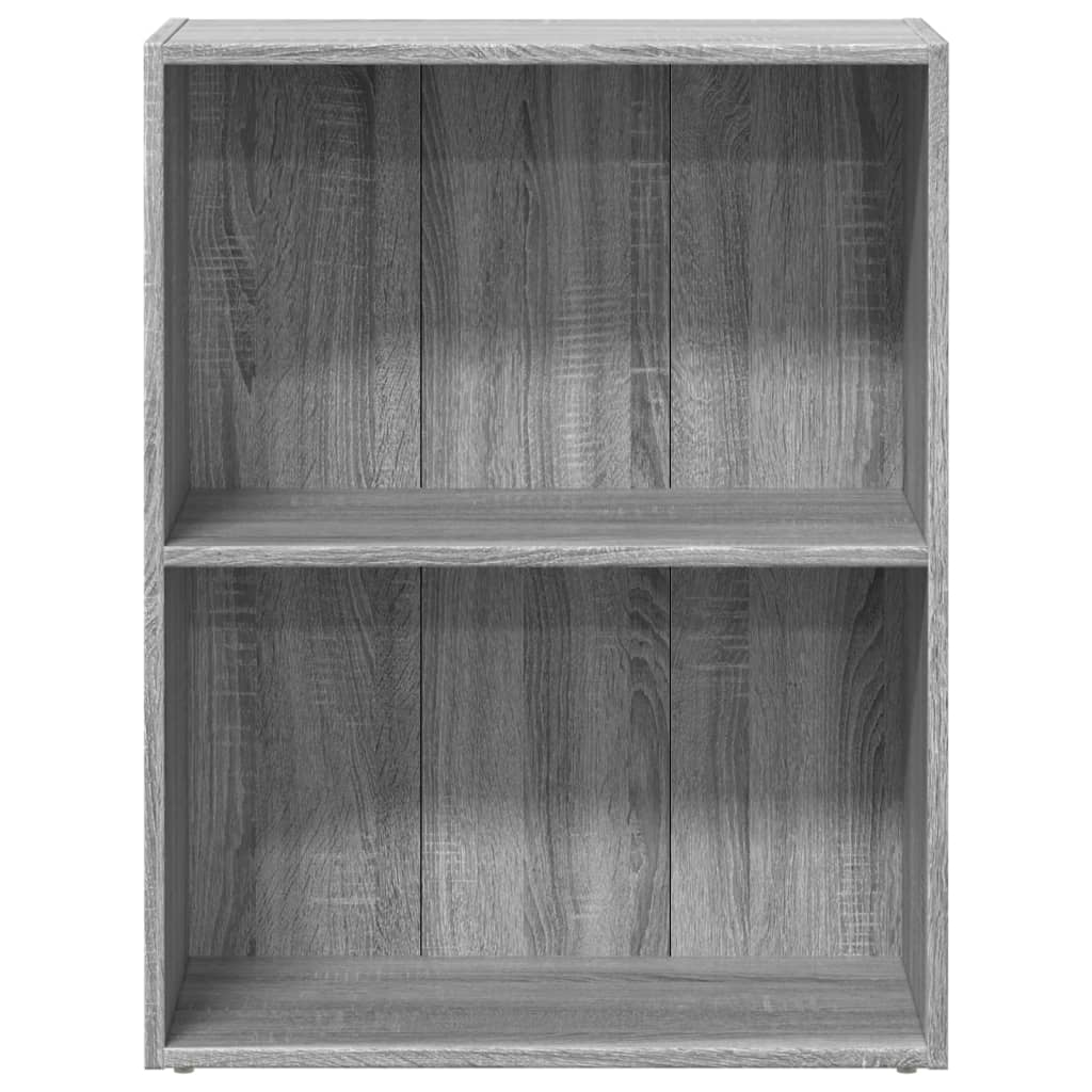 Bookshelf Gray Sonoma 60x30x77 cm Wood Material