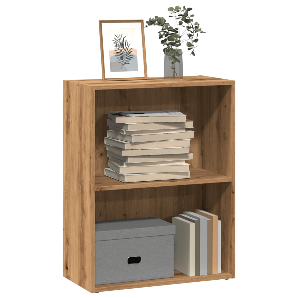 Bookshelf Artisan Oak 60x30x77 cm Wood Material