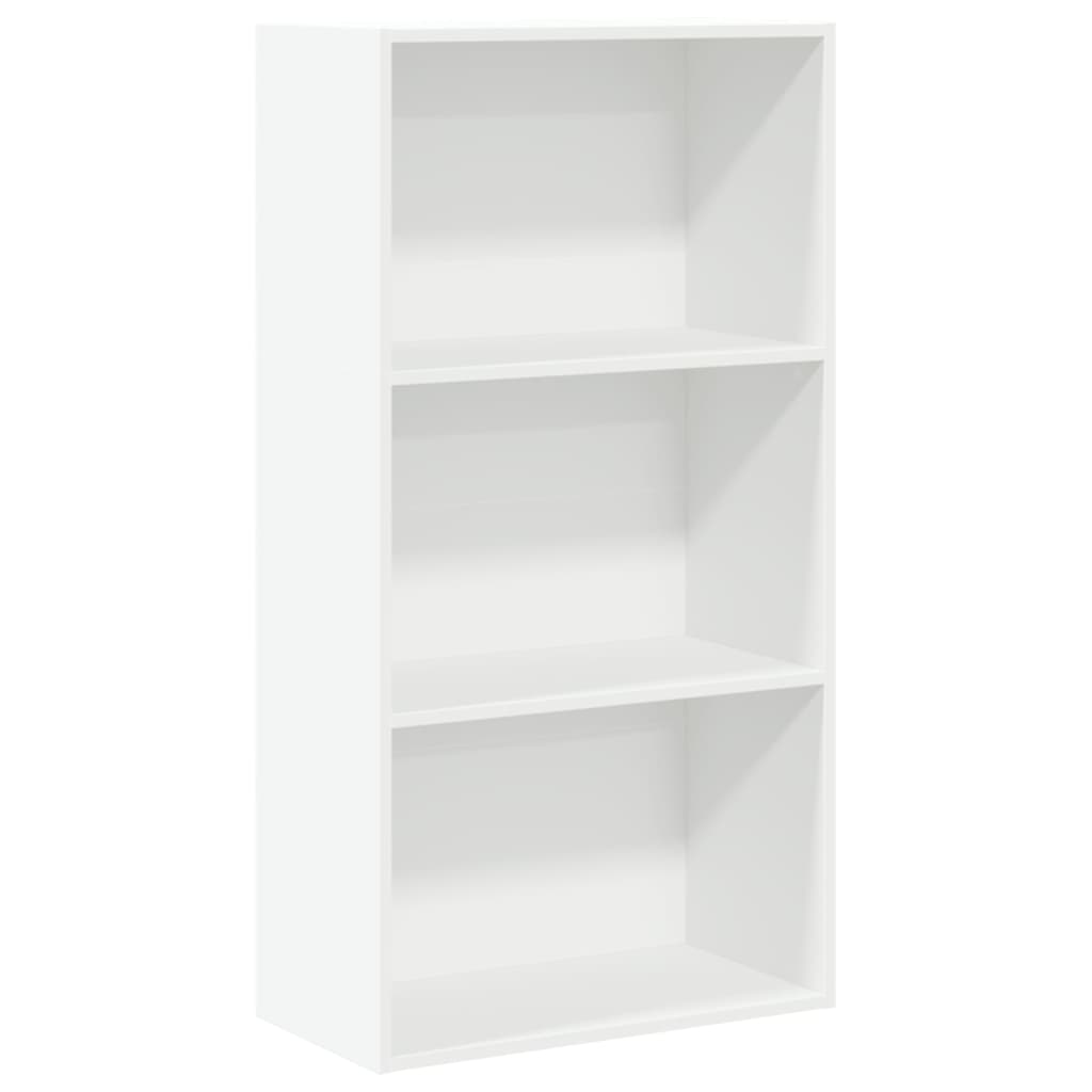 Bookshelf White 60x30x114 cm Wood Material