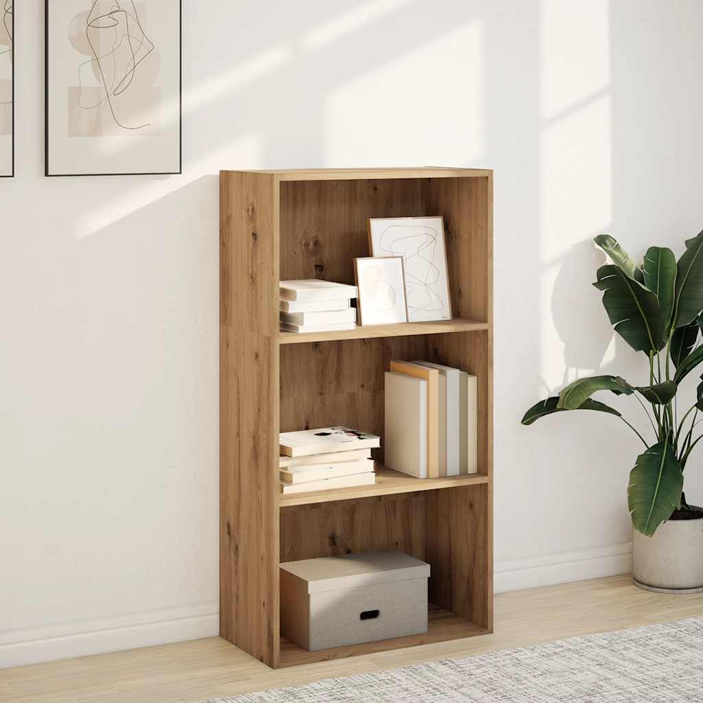 Bookshelf Artisan Oak 60x30x114 cm Wood Material