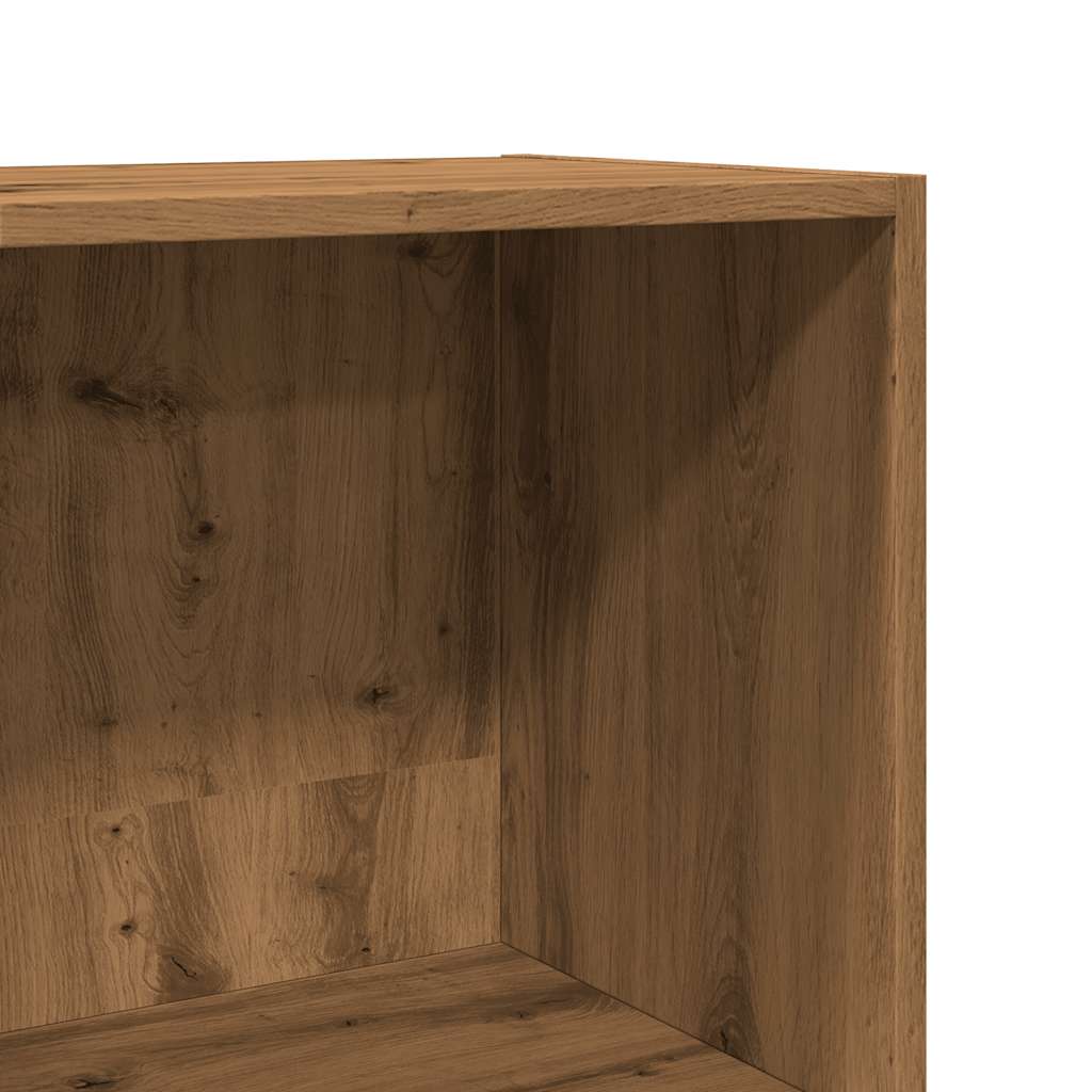 Bookshelf Artisan Oak 60x30x114 cm Wood Material