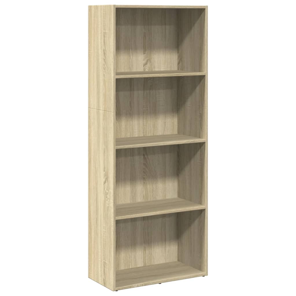 Bookshelf Sonoma Oak 60x30x152 cm Wood Material