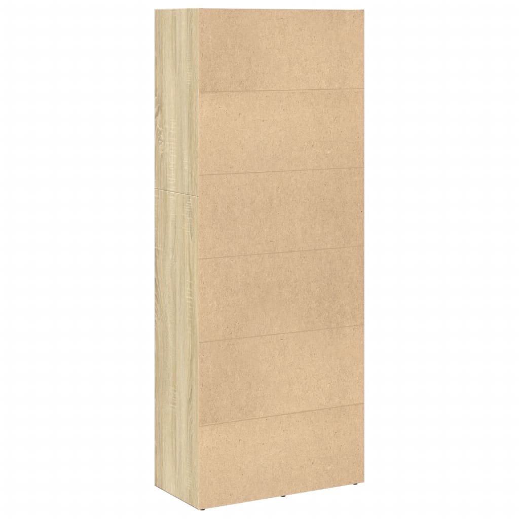 Bookshelf Sonoma Oak 60x30x152 cm Wood Material