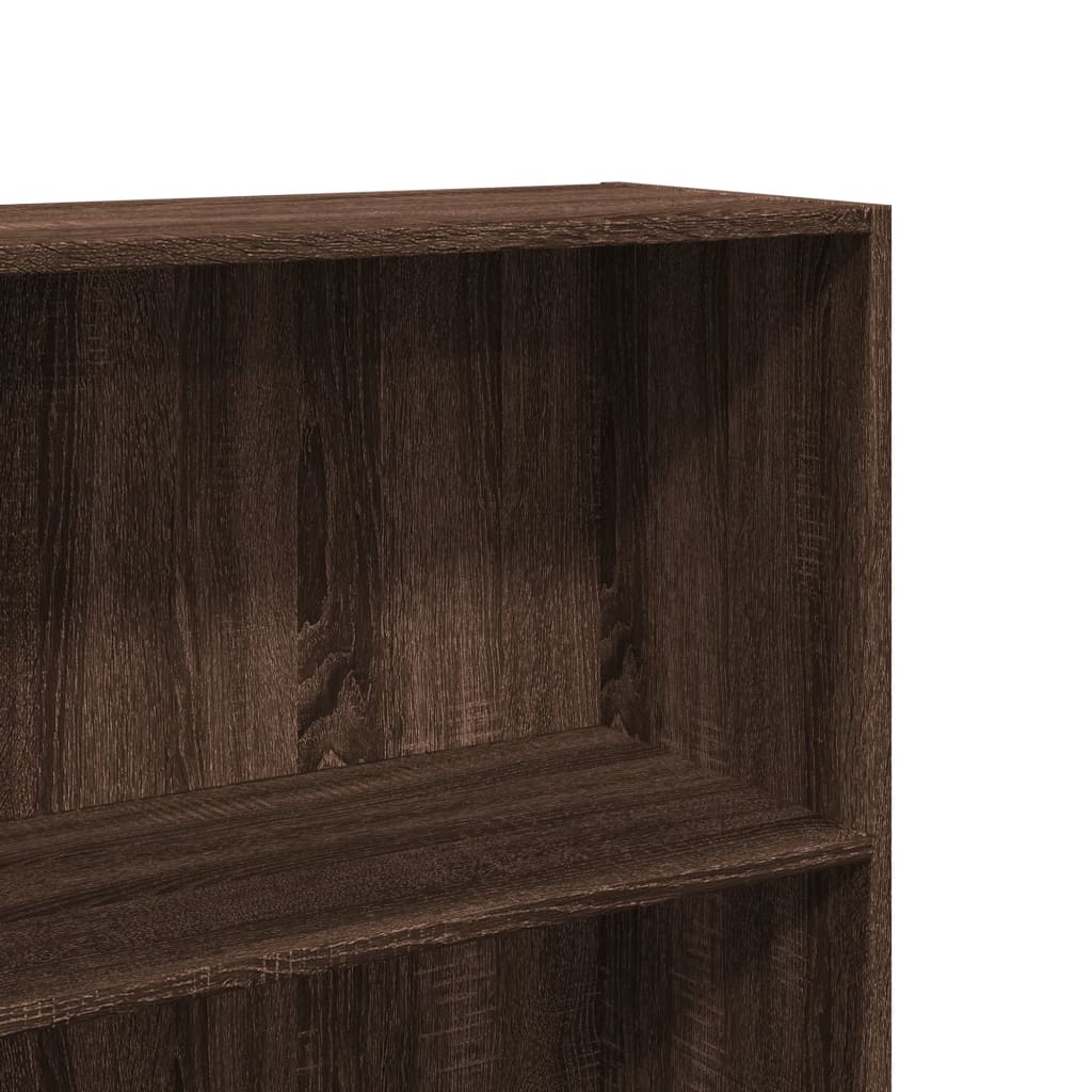 Bookshelf Brown Oak Look 60x30x189 cm Wood Material