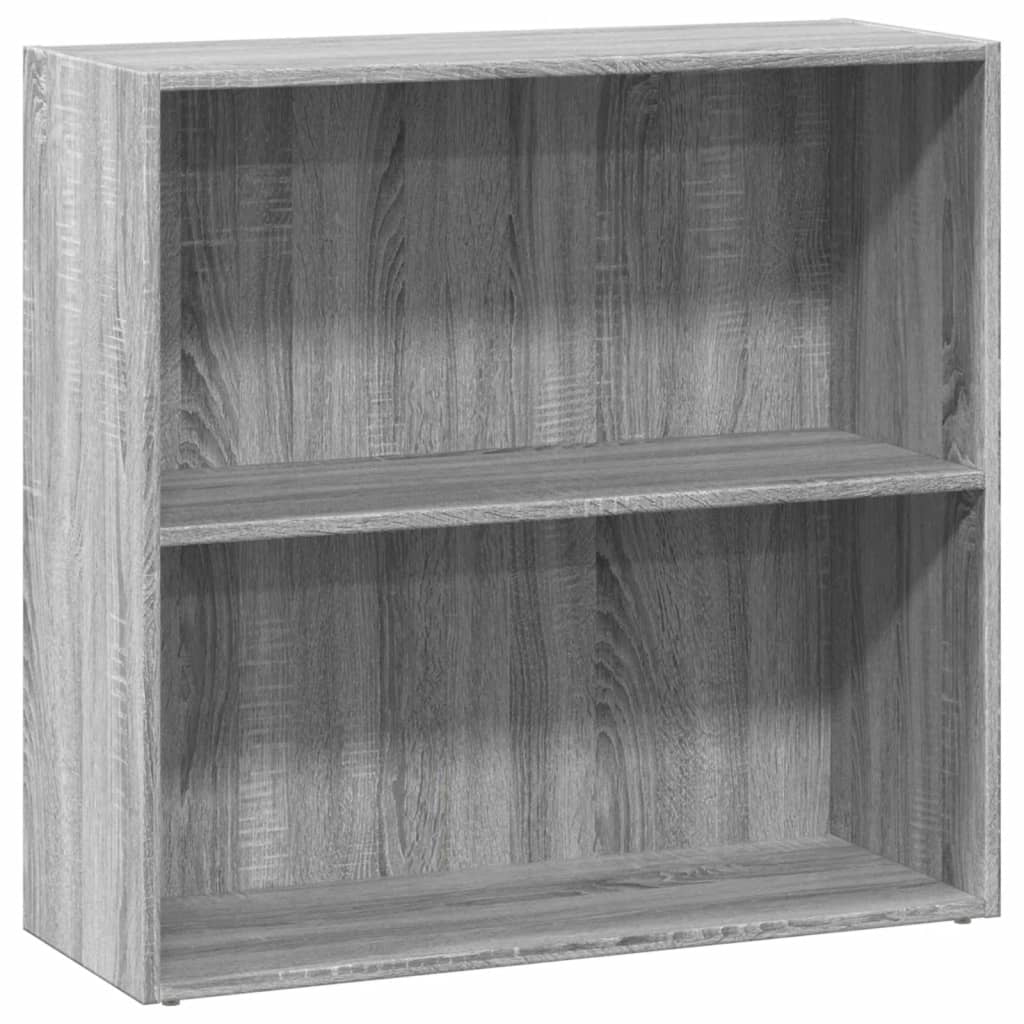 Bookshelf Gray Sonoma 80x30x77 cm Wood Material