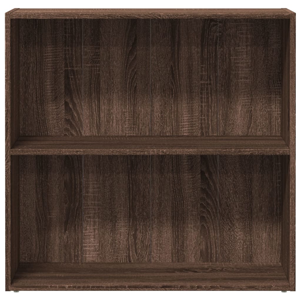 Bookshelf Brown Oak Look 80x30x77 cm Wood Material