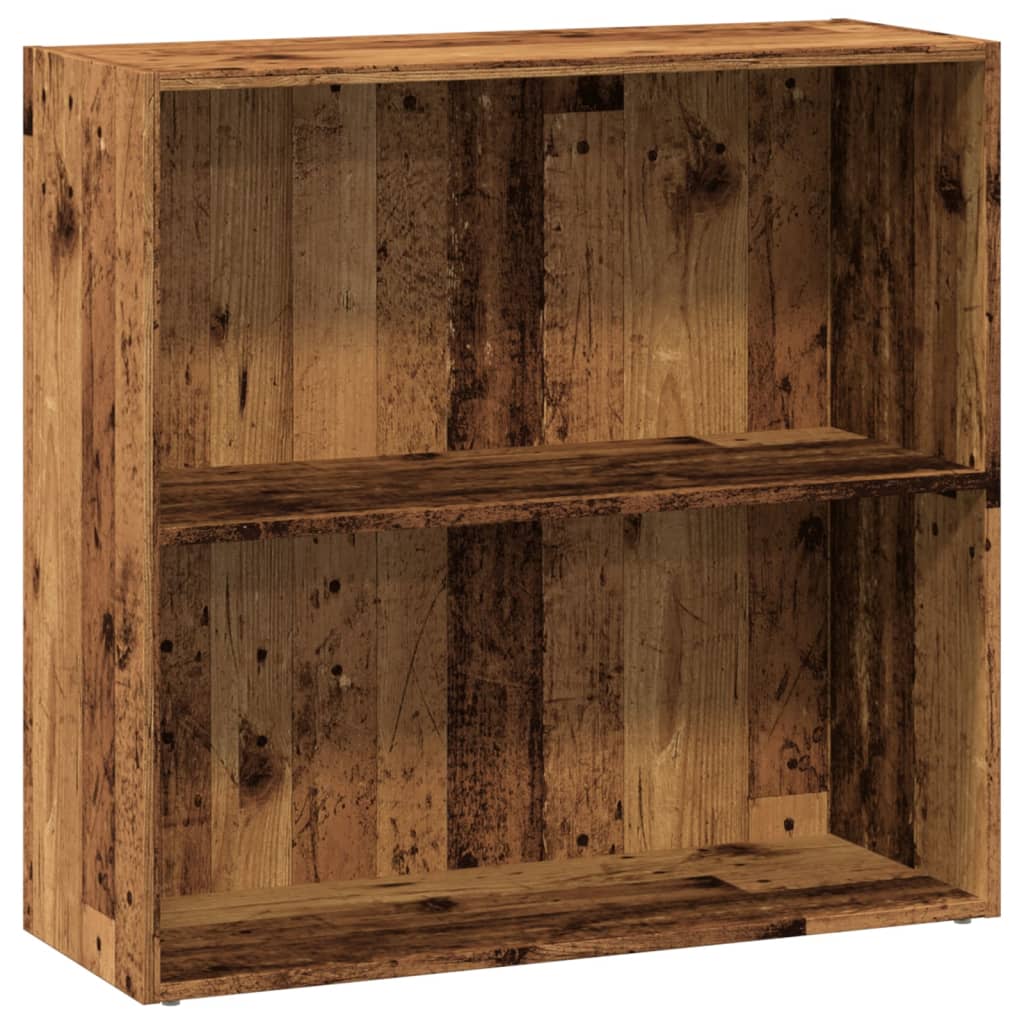 Bookshelf old wood look 80x30x77 cm wood material