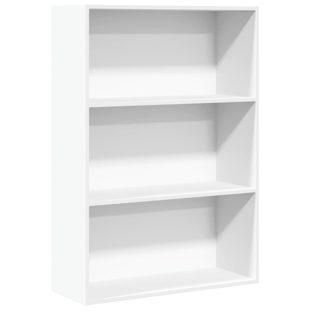 Bookshelf White 80x30x114 cm Wood Material