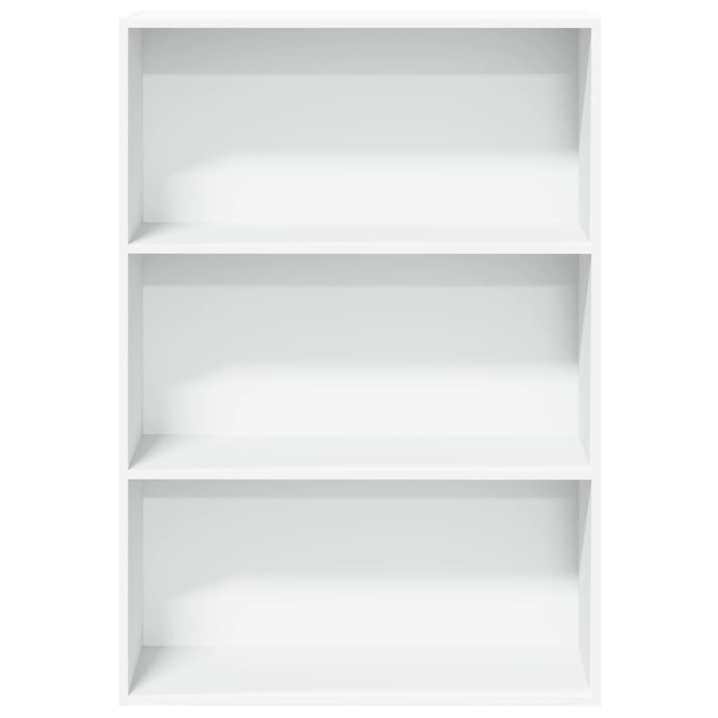 Bookshelf White 80x30x114 cm Wood Material