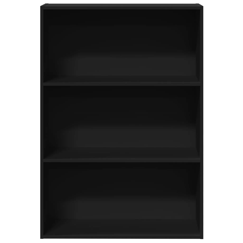 Bookshelf Black 80x30x114 cm Wood Material