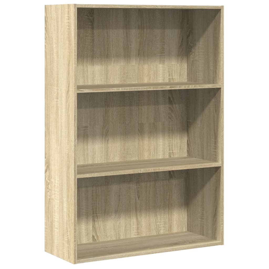 Bookshelf Sonoma Oak 80x30x114 cm Wood Material