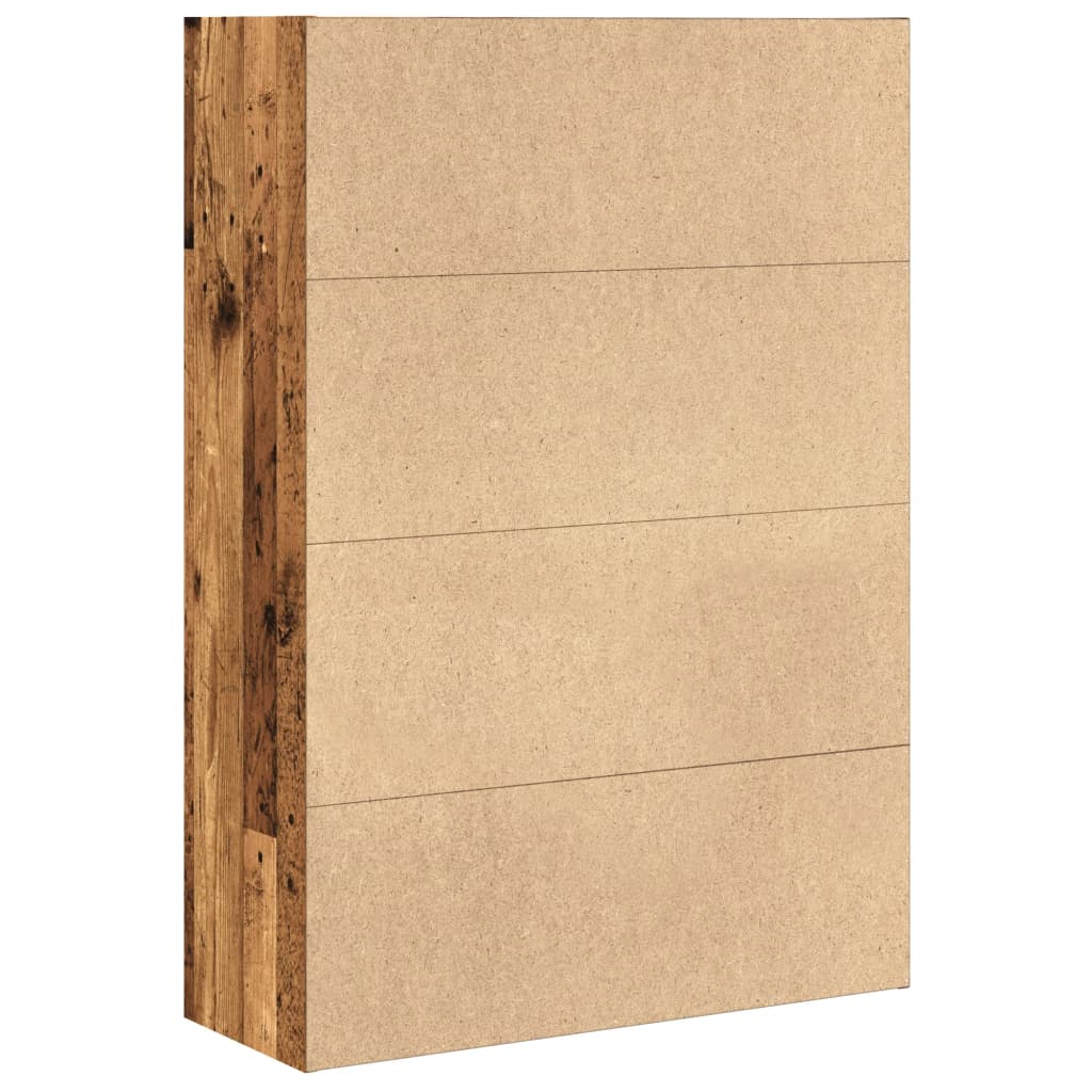 Bücherregal Altholz-Optik 80x30x114 cm Holzwerkstoff