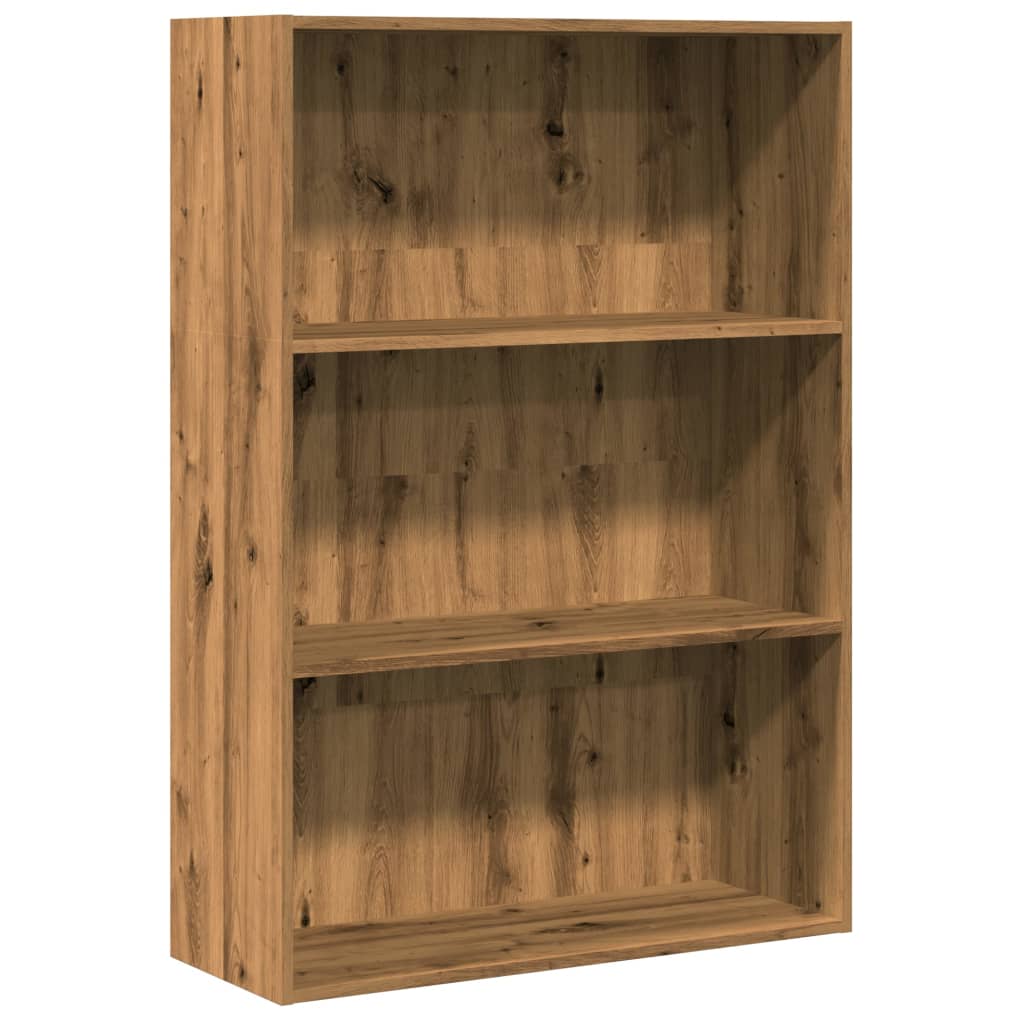 Bücherregal Artisan-Eiche 80x30x114 cm Holzwerkstoff