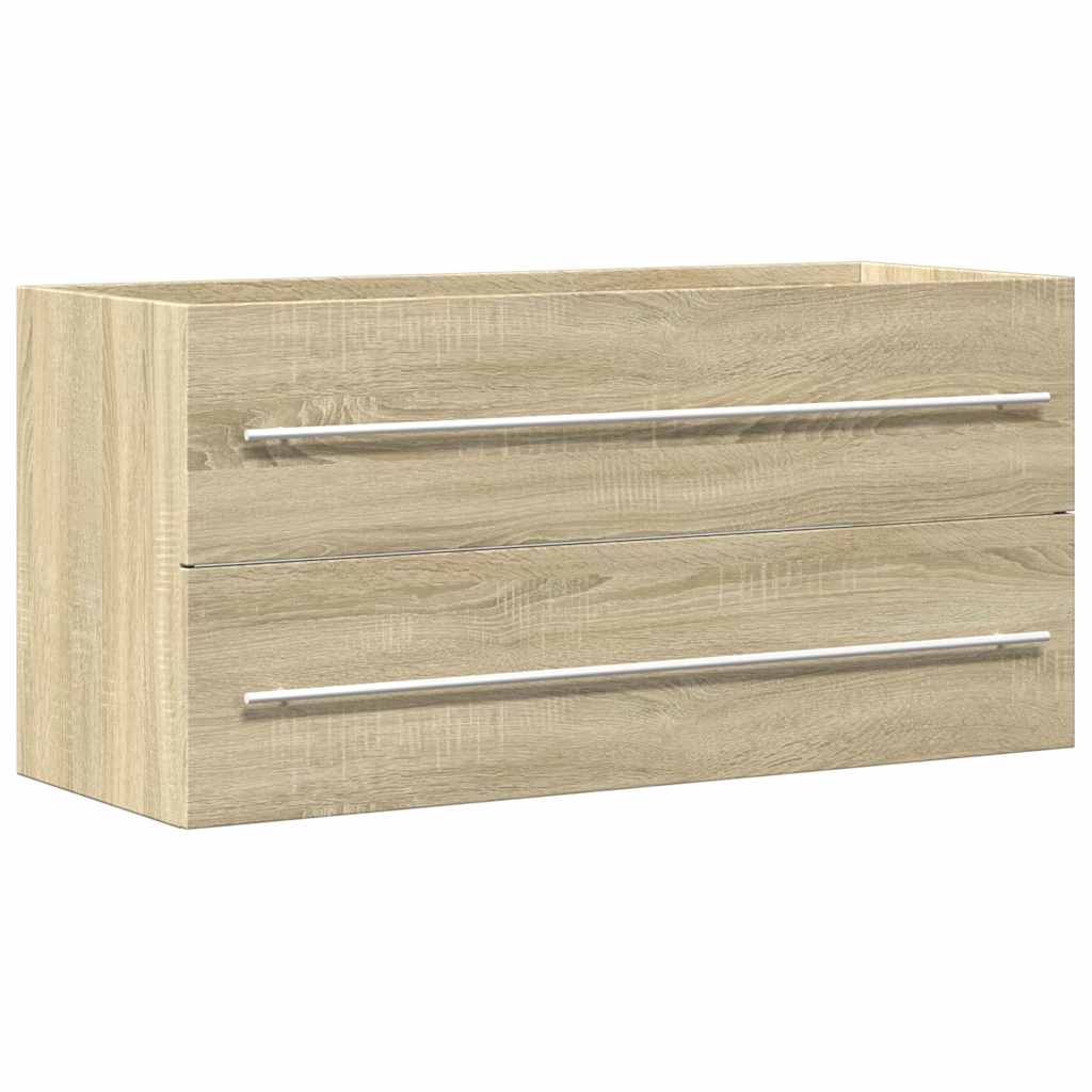 washbasin base cabinet Sonoma oak 100x38.5x48 cm