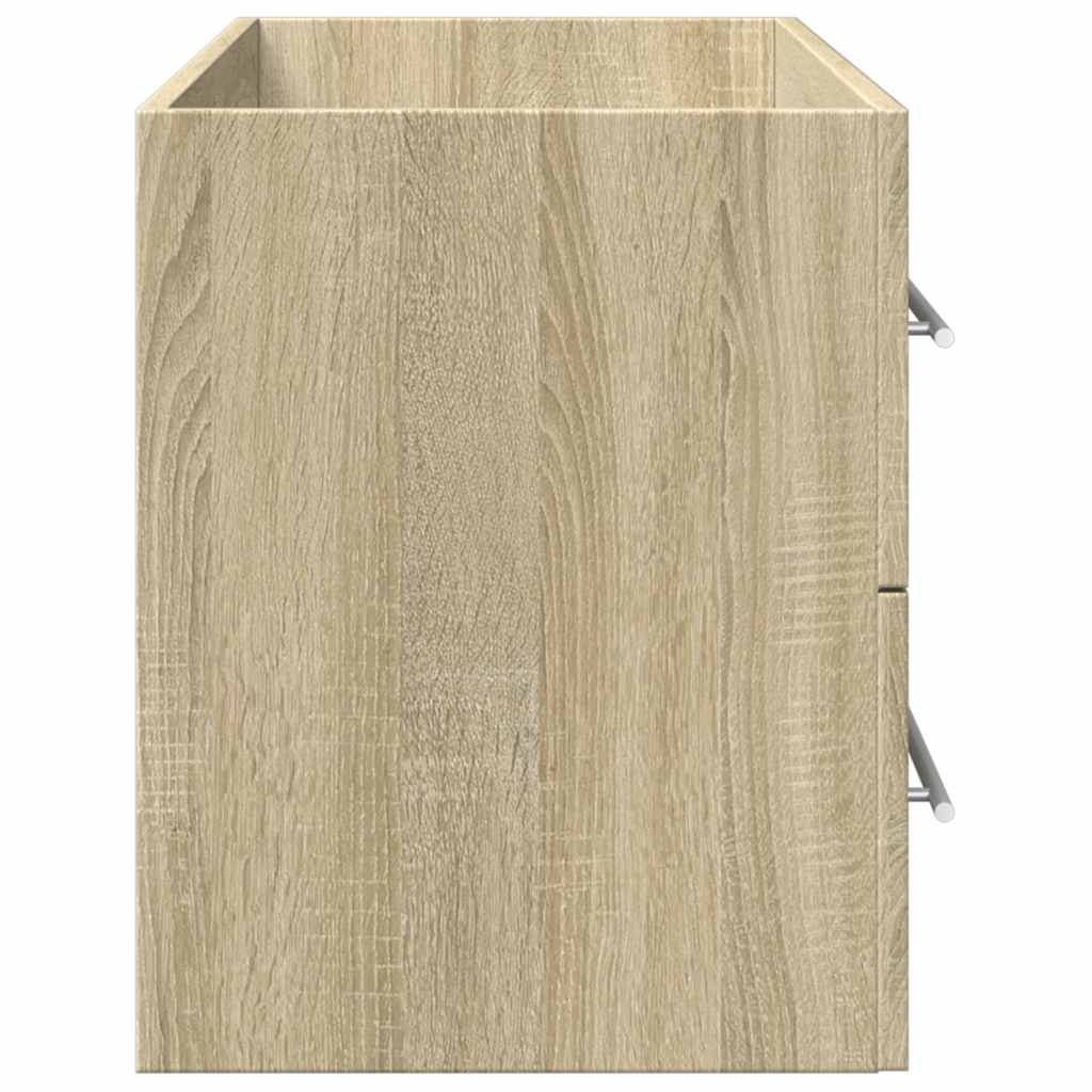 washbasin base cabinet Sonoma oak 100x38.5x48 cm