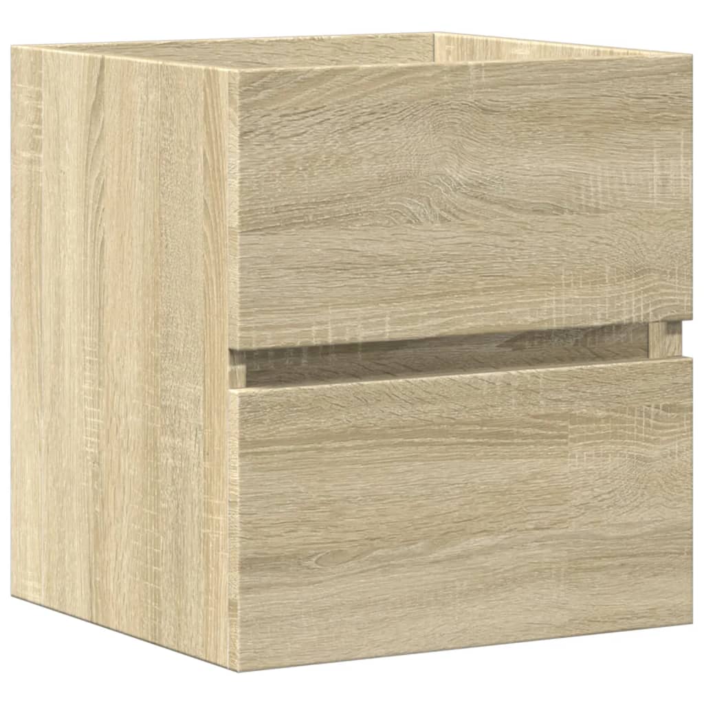 Washbasin base cabinet Sonoma oak 41x38.5x45cm wood material