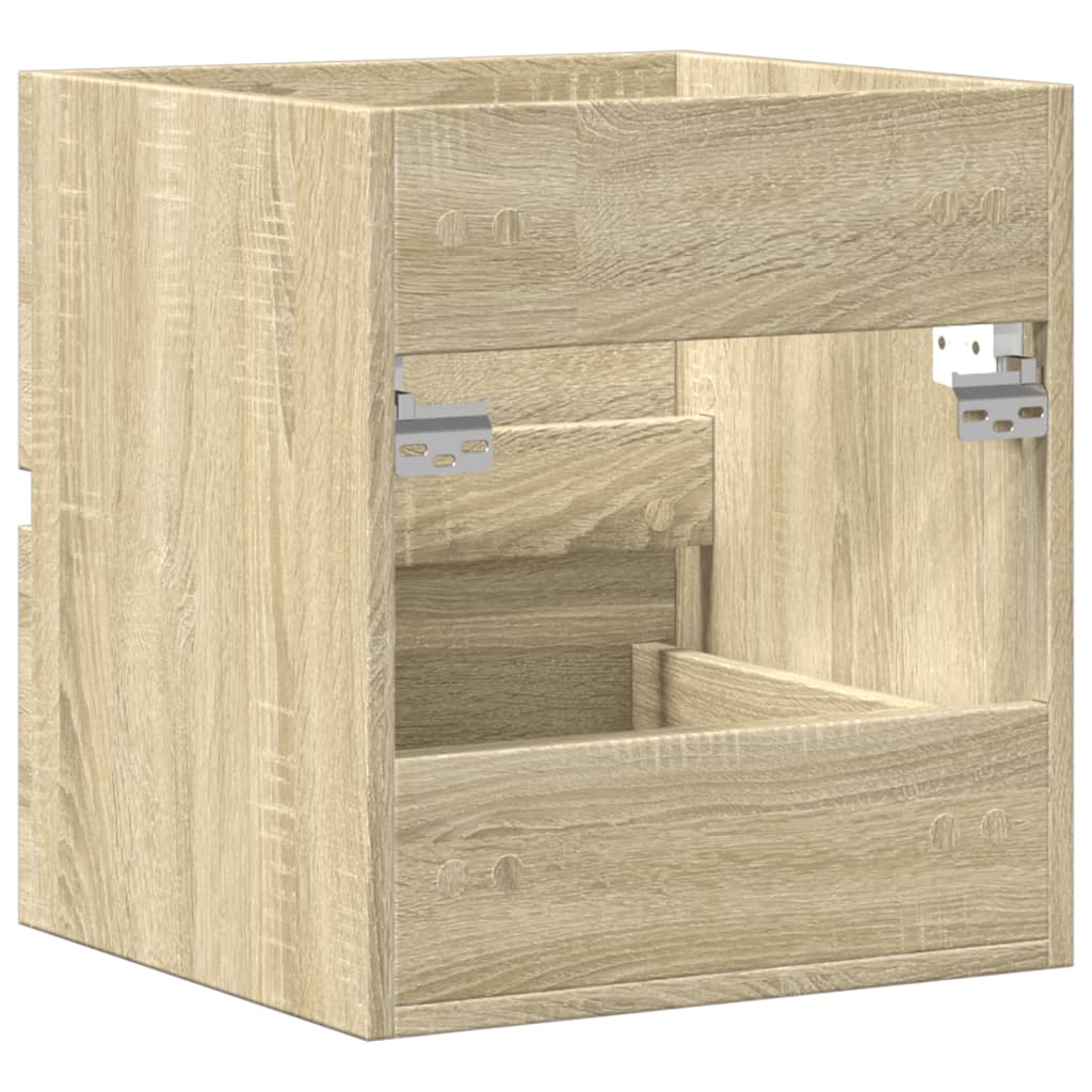 Washbasin base cabinet Sonoma oak 41x38.5x45cm wood material