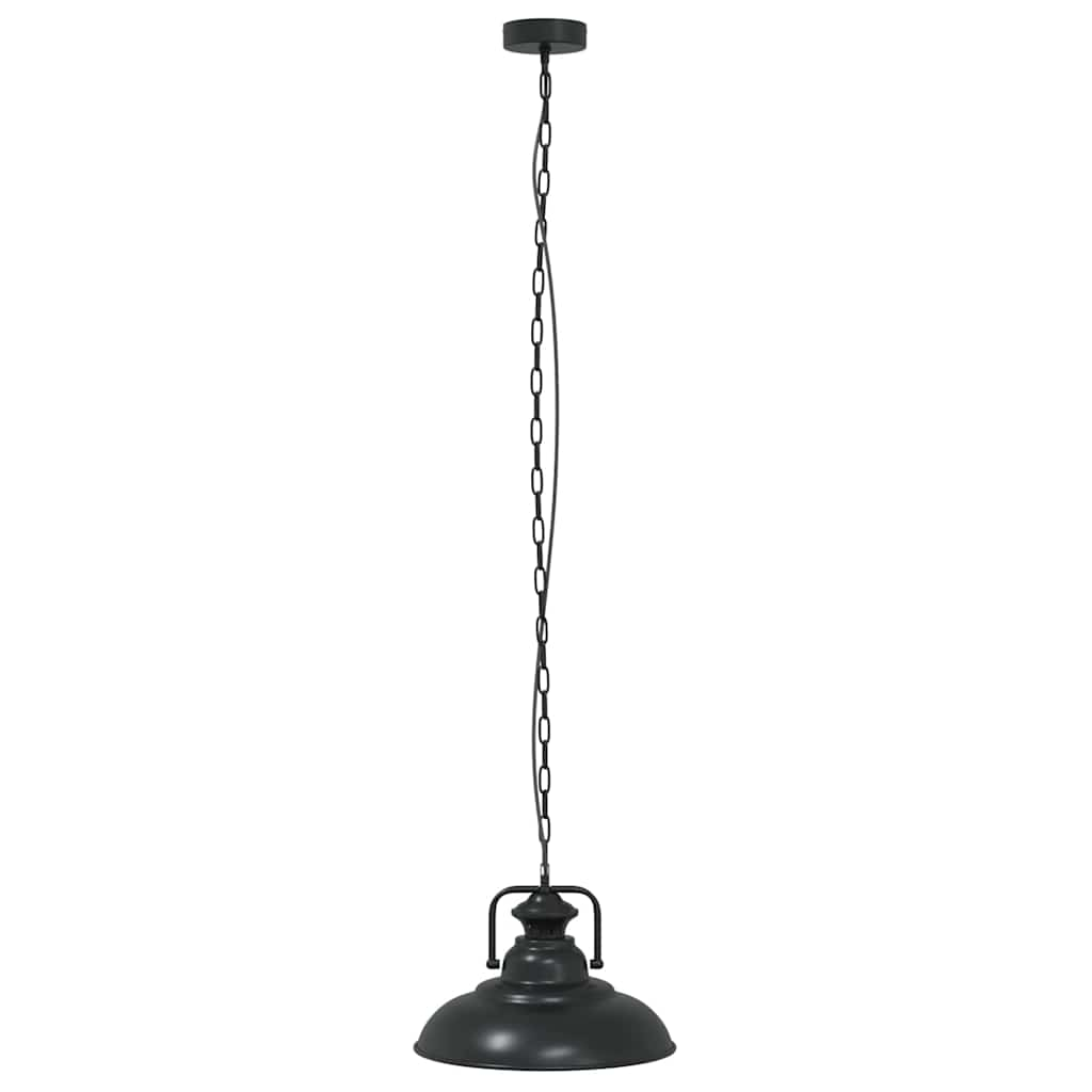 Pendant lamp E27 Black Ø 31 cm Iron