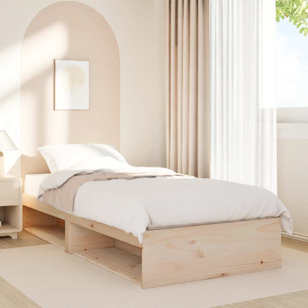 Daybed without mattress 90x200 cm solid pine wood