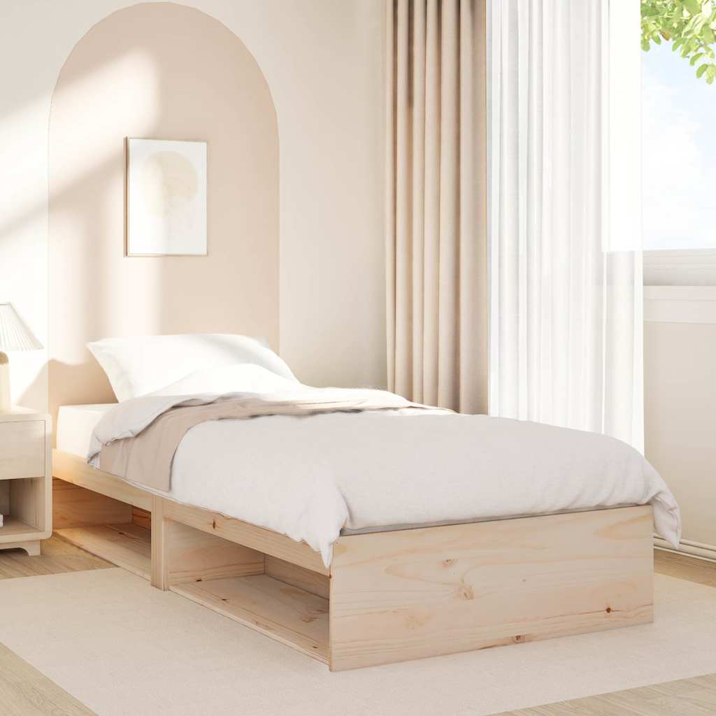 Daybed without mattress 80x200 cm solid pine wood