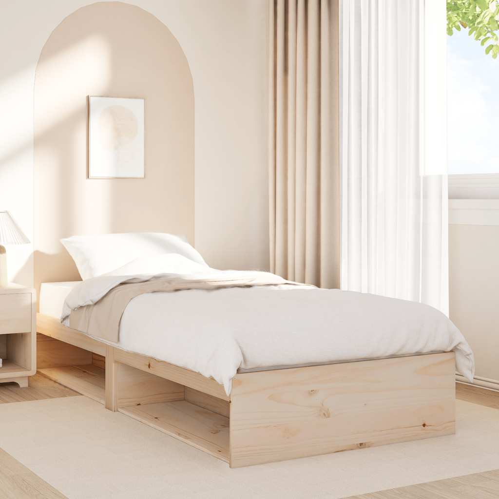 Daybed without mattress 90x190 cm solid pine wood