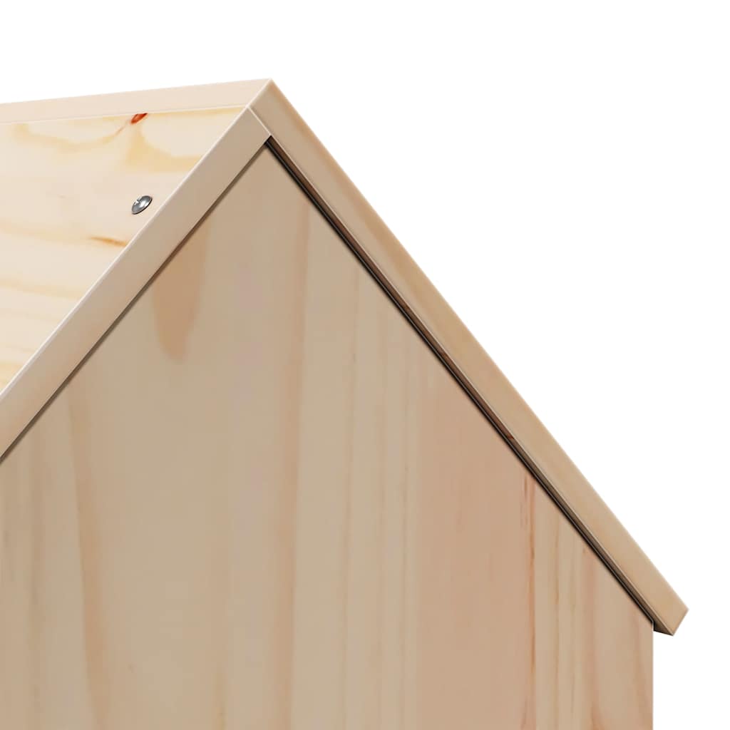 Cat house 41x50x50 cm solid pine wood