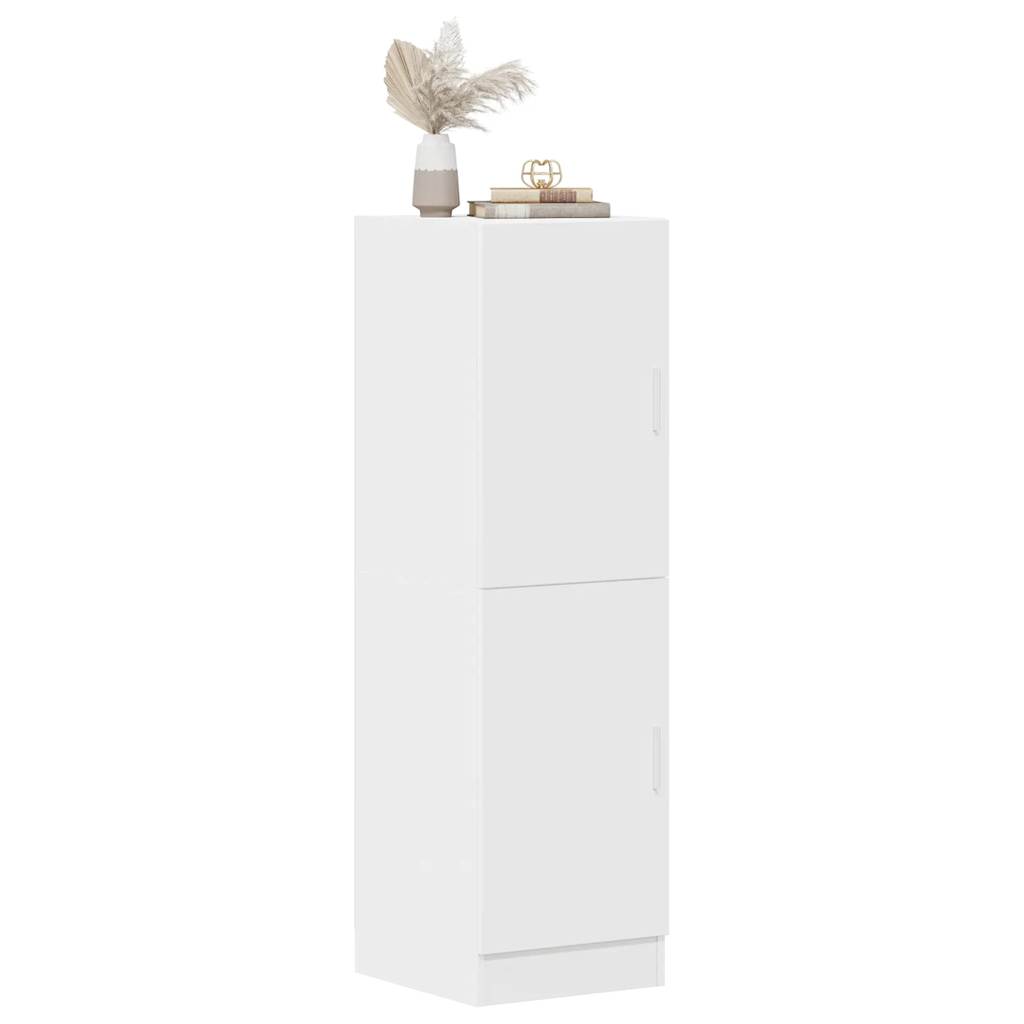 Kitchen Cabinet White 38x41.5x131.5 cm Wood Material