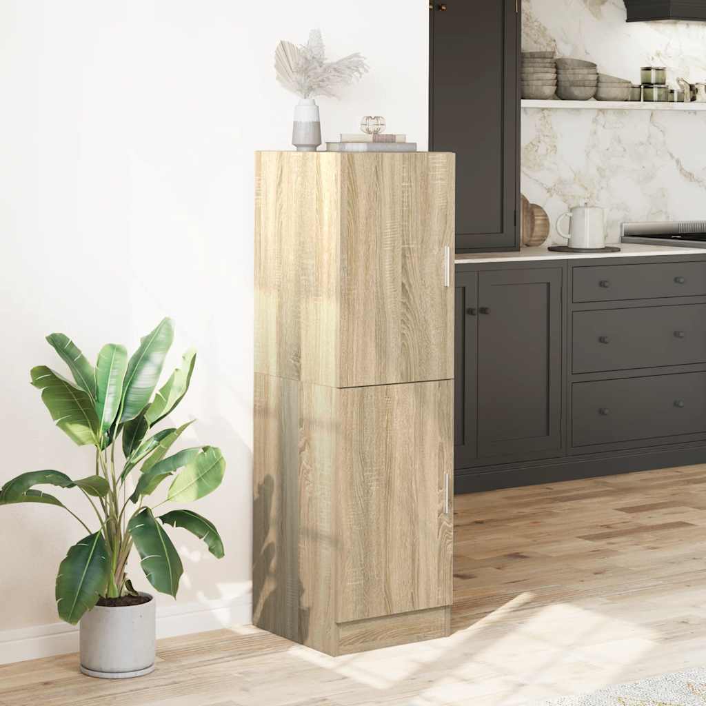 Kitchen Cabinet Sonoma Oak 38x41.5x131.5 cm Wood Material