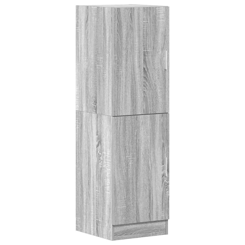 Kitchen Cabinet Gray Sonoma 38x41.5x131.5 cm Wood Material