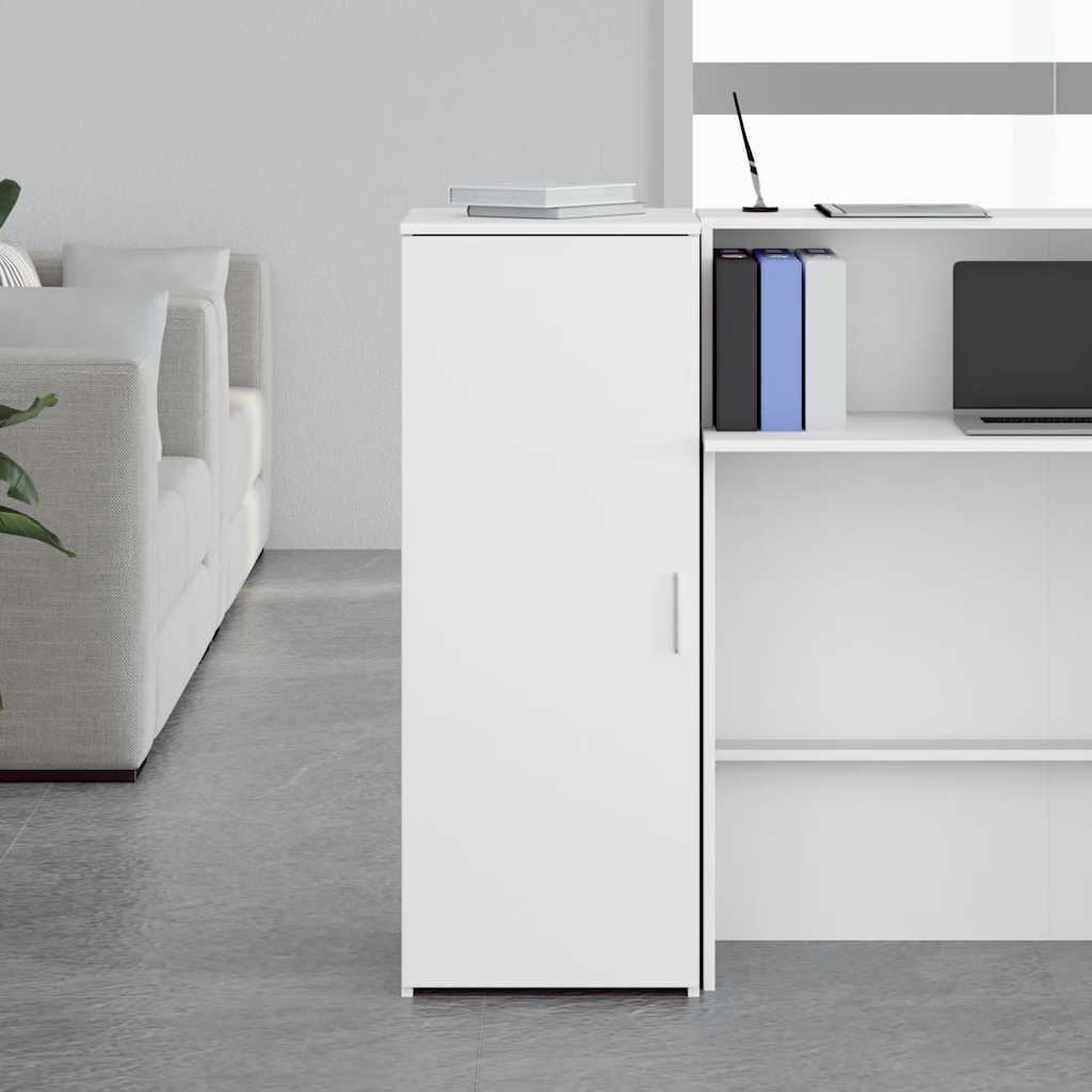 Storage Cabinet White 40x45x103.5 cm Wood Material