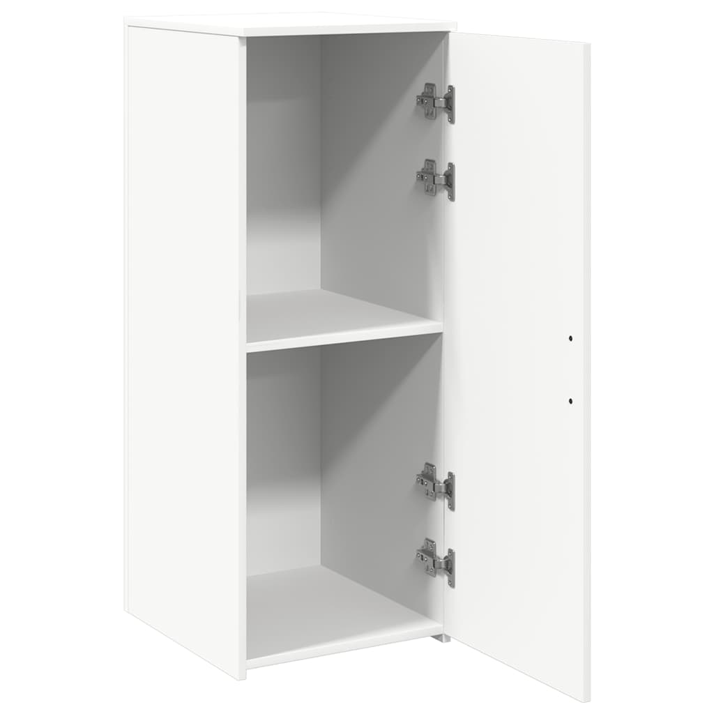 Storage Cabinet White 40x45x103.5 cm Wood Material