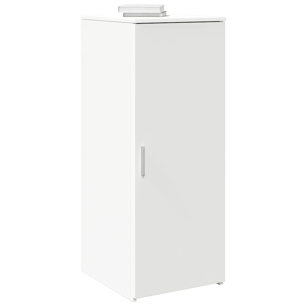 Storage Cabinet White 40x45x103.5 cm Wood Material