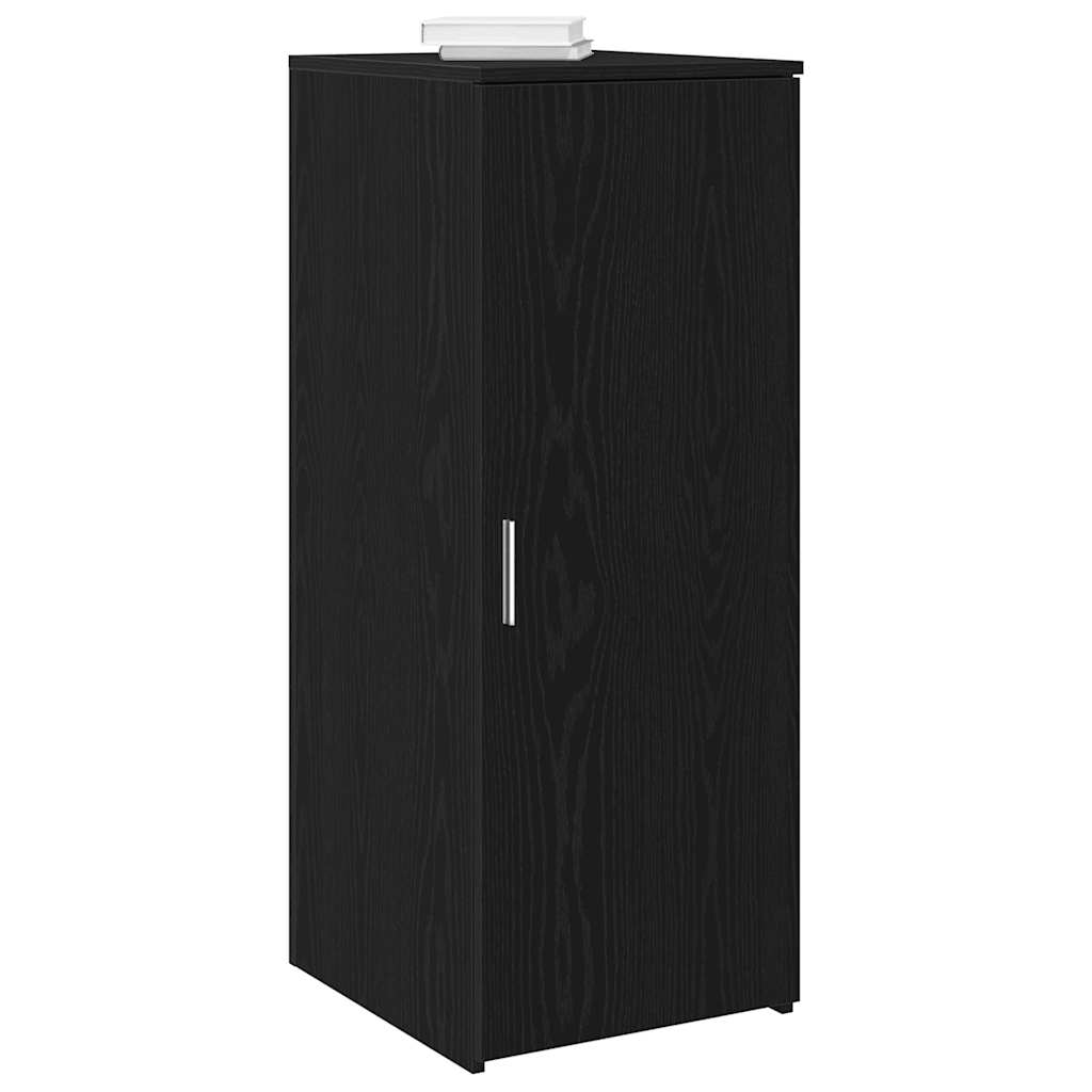 Storage Cabinet Black 40x45x103.5 cm Wood Material