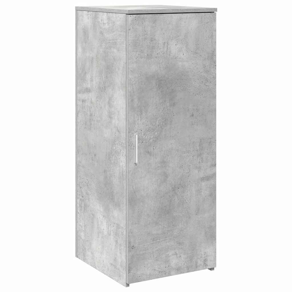 Storage Cabinet Concrete Grey 40x45x103.5 cm Wood Material