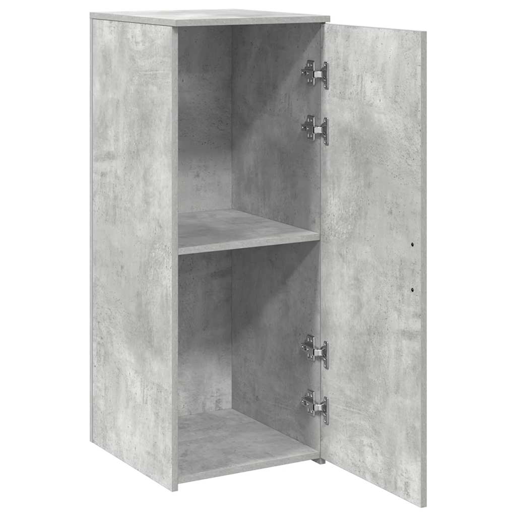 Storage Cabinet Concrete Grey 40x45x103.5 cm Wood Material