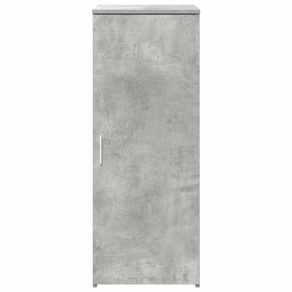 Storage Cabinet Concrete Grey 40x45x103.5 cm Wood Material