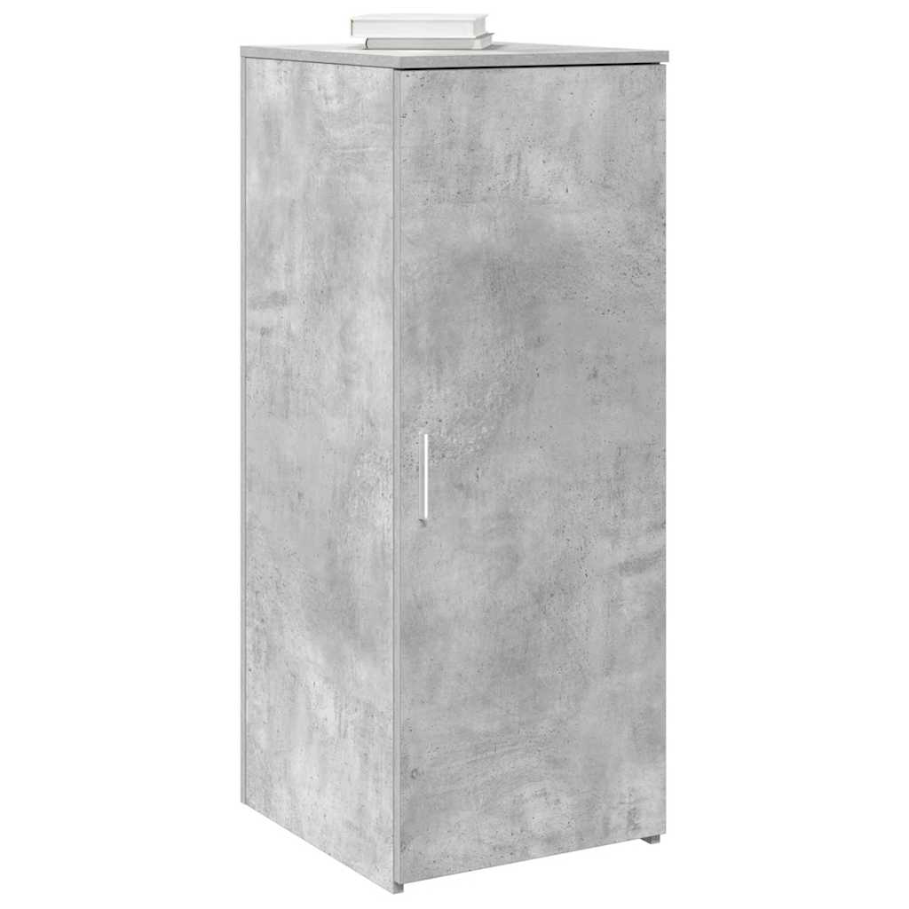 Storage Cabinet Concrete Grey 40x45x103.5 cm Wood Material