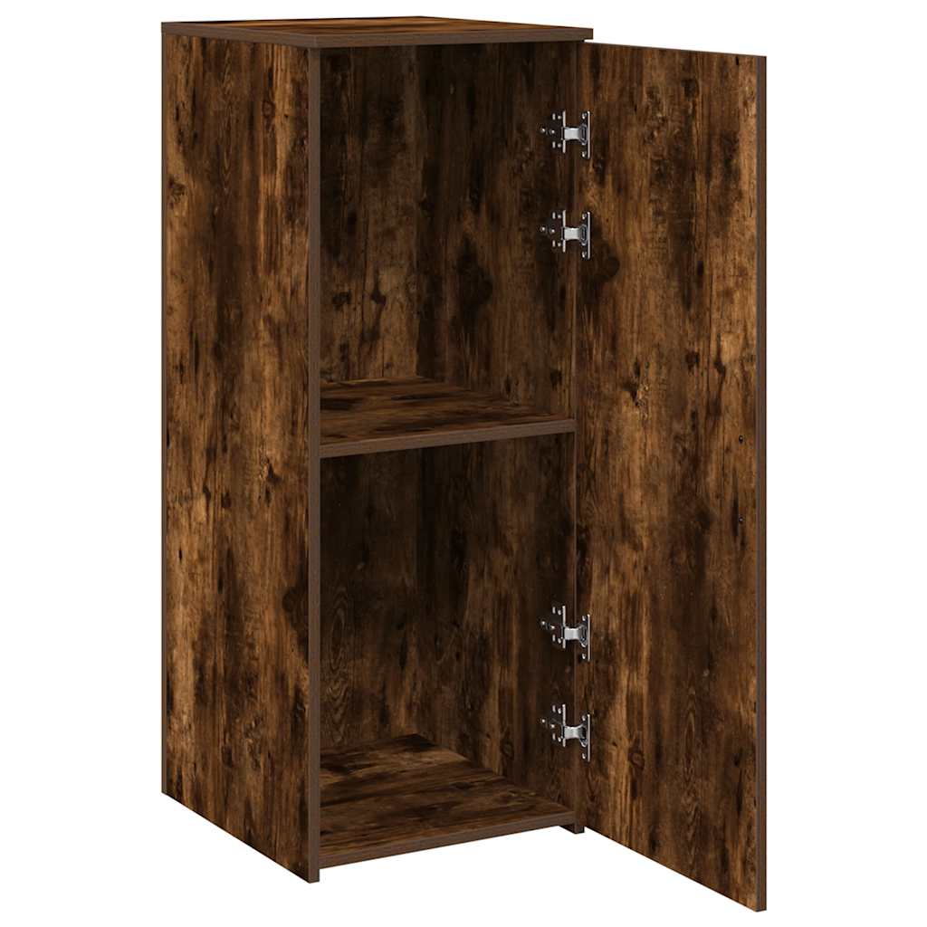 Storage Cabinet Smoked Oak 40x45x103.5 cm Wood Material