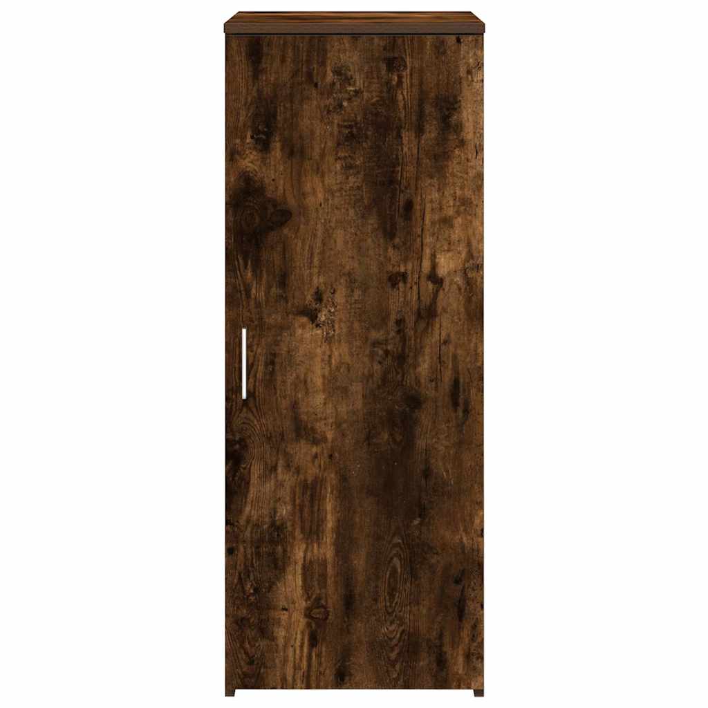 Storage Cabinet Smoked Oak 40x45x103.5 cm Wood Material