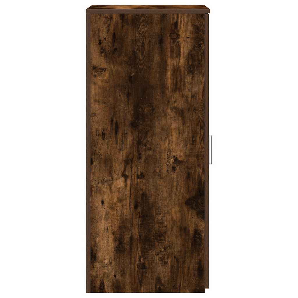 Storage Cabinet Smoked Oak 40x45x103.5 cm Wood Material